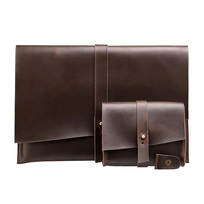 Universal Genuine Leather Business Power Adapter Laptop