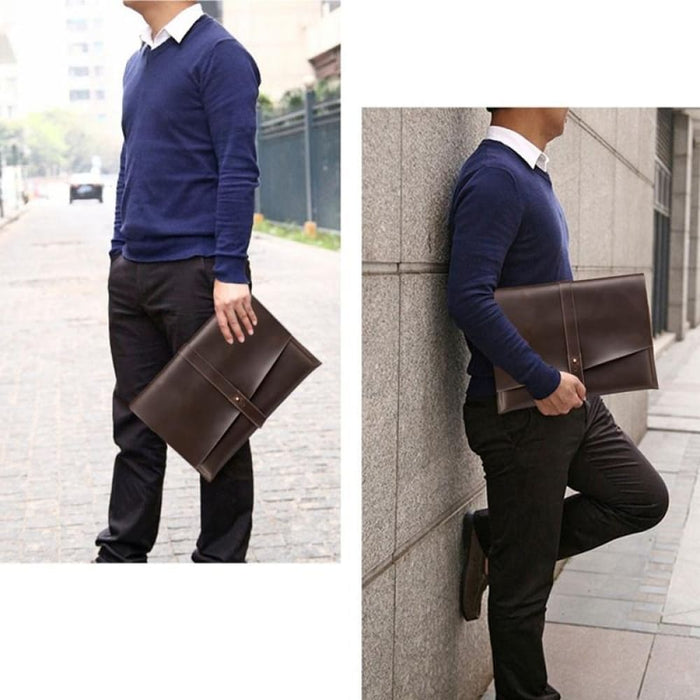 Universal Genuine Leather Business Power Adapter Laptop