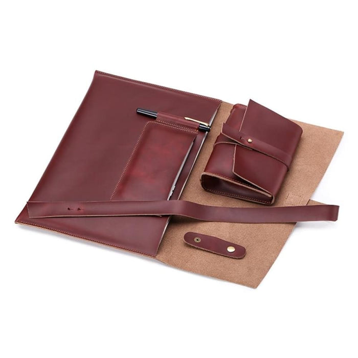 Universal Genuine Leather Business Power Adapter Laptop