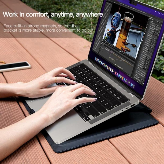 Universal Laptop Magnetic Holder Inner Bag With Stitching