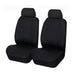 Universal Lavish Front Seat Covers Size 30 35 Black Blue