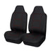 Universal Lavish Front Seat Covers Size 60 25 Black Red