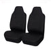 Universal Lavish Front Seat Covers Size 60 25 Black White