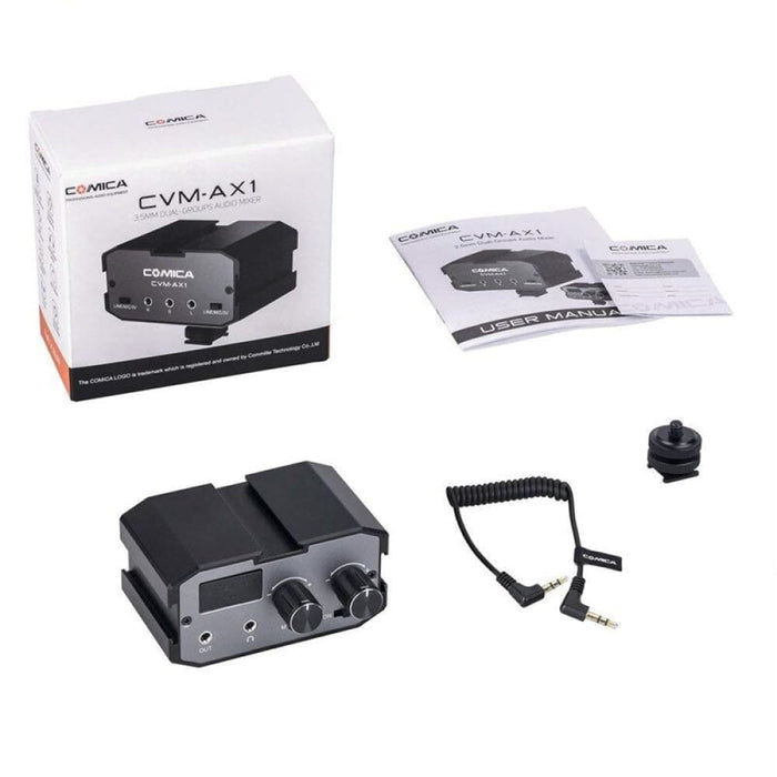 Ax1 Universal Microphone Audio Adapter Mixer Preamplifier