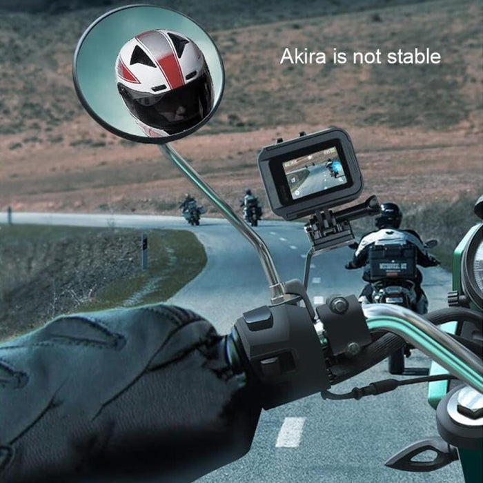 Universal Motorcycle Handlebar Alloy Phone Bracket