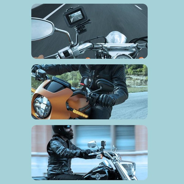 Universal Motorcycle Handlebar Alloy Phone Bracket