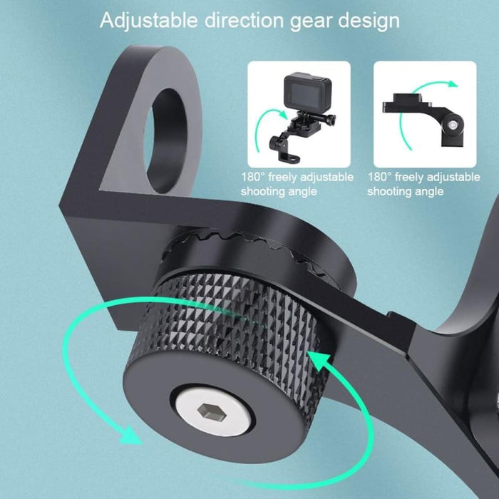 Universal Motorcycle Handlebar Alloy Phone Bracket