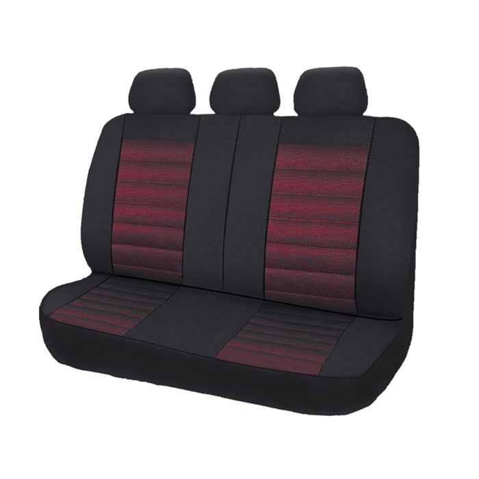 Universal Opulence Rear Seat Covers Size 06 08s Red