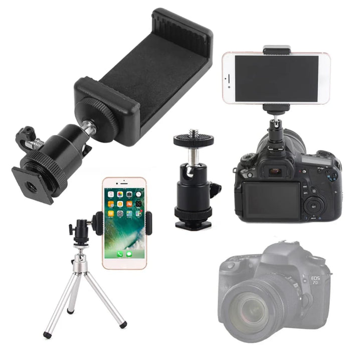 Universal Phone Clip Holder for Tripods