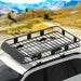 Universal Roof Rack Basket Car Luggage Carrier Steel