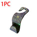 Universal Car Seat Back Hooks Rhinestones Headrest Hangers