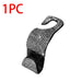 Universal Car Seat Back Hooks Rhinestones Headrest Hangers