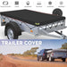 Universal Trailer Car Cover Auto Roof Tent Sunshade