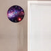 Universe Space Galaxy Print Wall Clock Non Ticking Starry