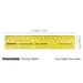 Upper Case Lower Numbers Lettering Template Drafting Tools