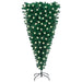 Upside-down Artificial Christmas Tree With Leds 150 Cm