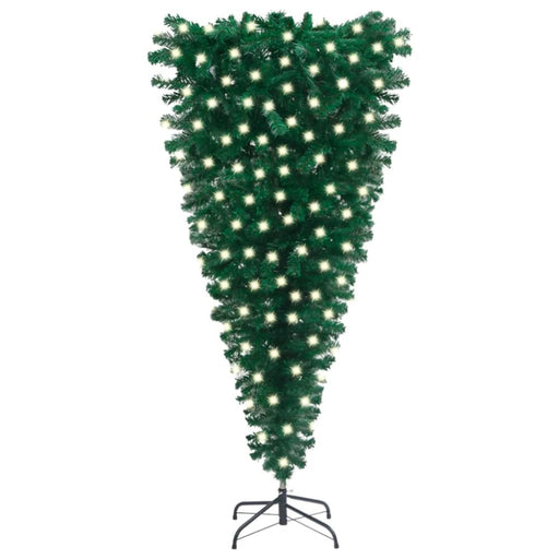Upside - down Artificial Christmas Tree With Leds 180 Cm