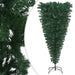 Upside - down Artificial Christmas Tree With Stand Green