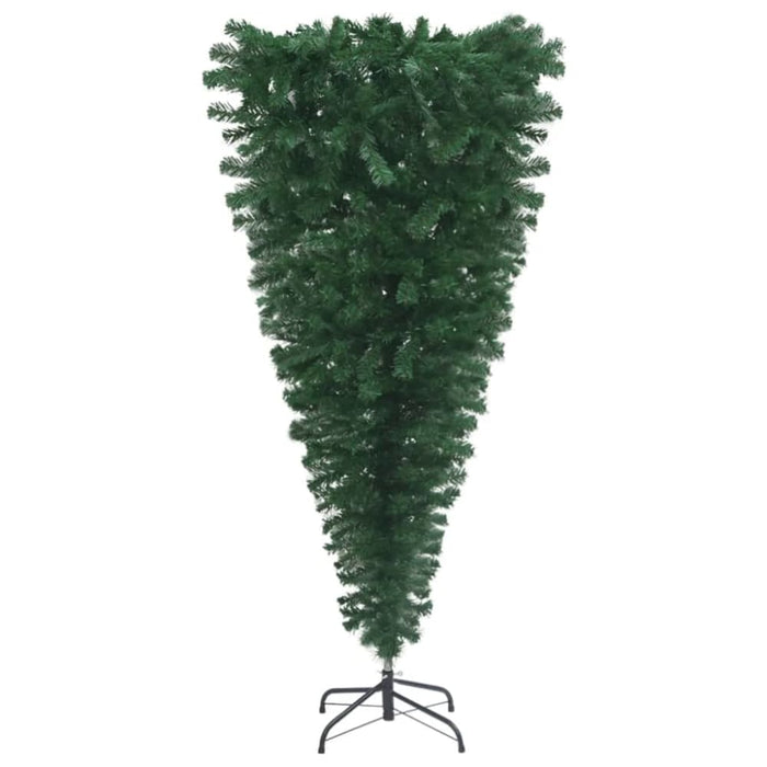 Upside-down Artificial Christmas Tree with Stand Green 150