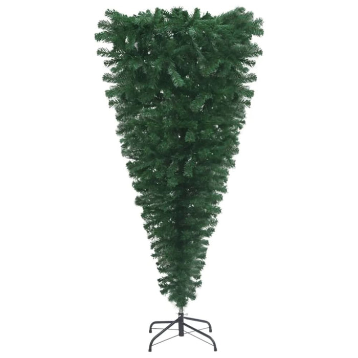 Upside-down Artificial Christmas Tree with Stand Green 180