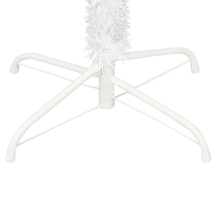 Upside-down Artificial Christmas Tree with Stand White 150