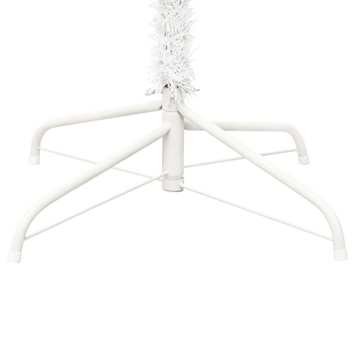 Upside-down Artificial Christmas Tree with Stand White 180