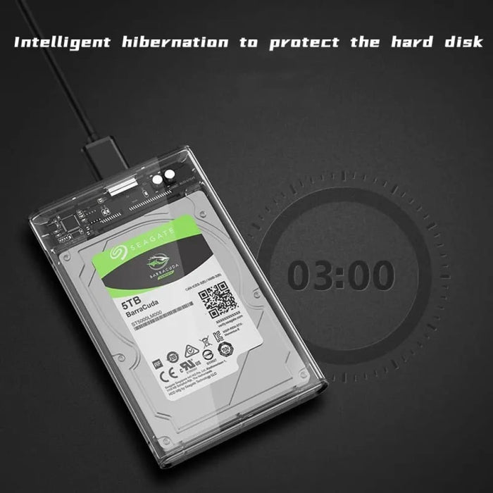 Usb 3.0 to Sata Iii Hard Drive Case for 2.5 Hdd Ssd