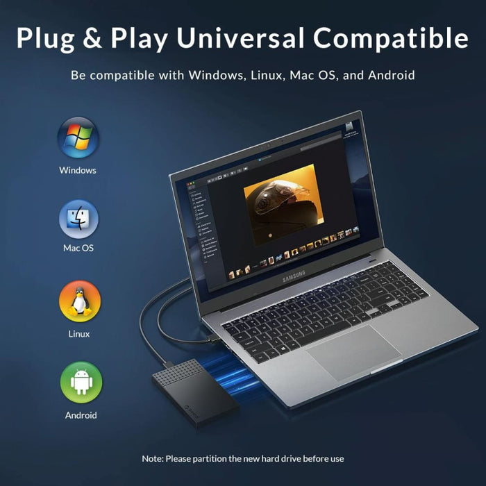 Usb 3.0 Type c 2.5 Hard Drive Enclosure