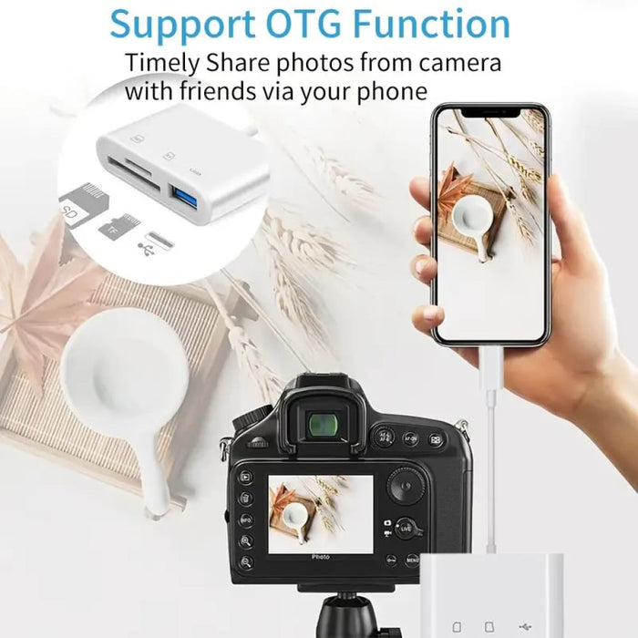 Usb c Tf Cf Sd Card Reader for Ipad Pro Huawei Macbook