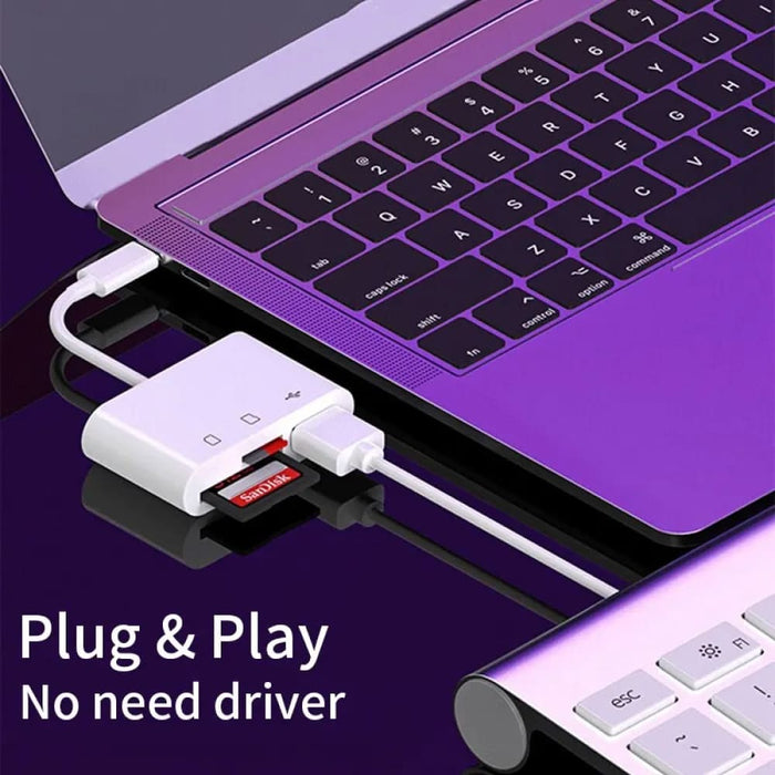Usb c Tf Cf Sd Card Reader for Ipad Pro Huawei Macbook