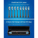 Usb Charge Waterproof 5 Modes 3 Brush Heads Toothbrushes &