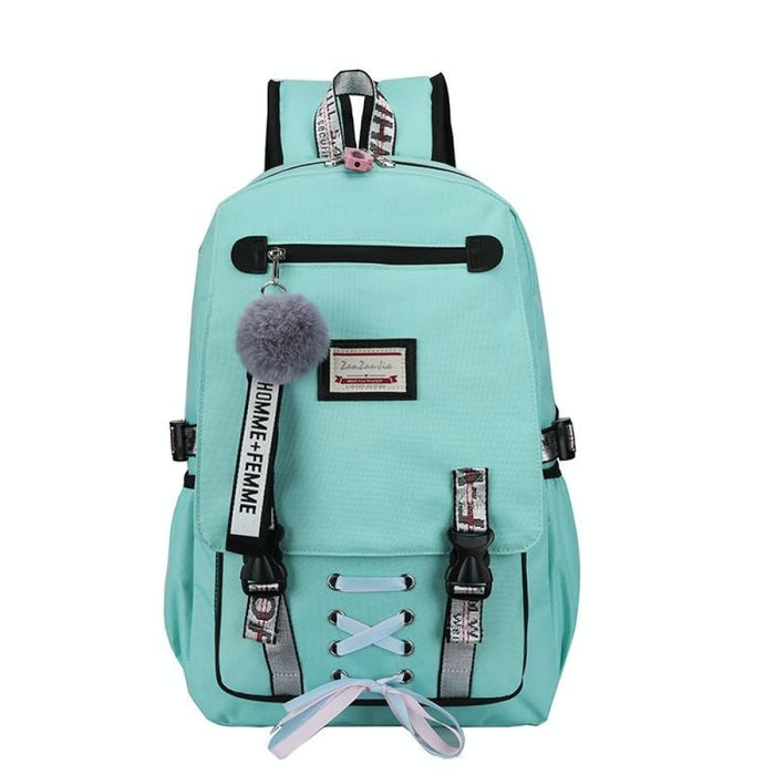 Usb Charging Anti Theft Backpack For Sports And Leisure