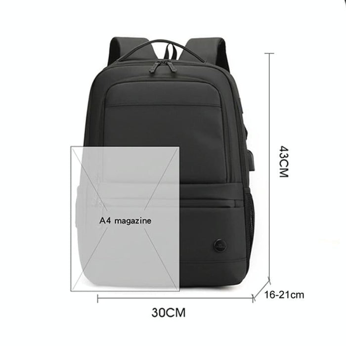 Usb Charging Backpack For Men