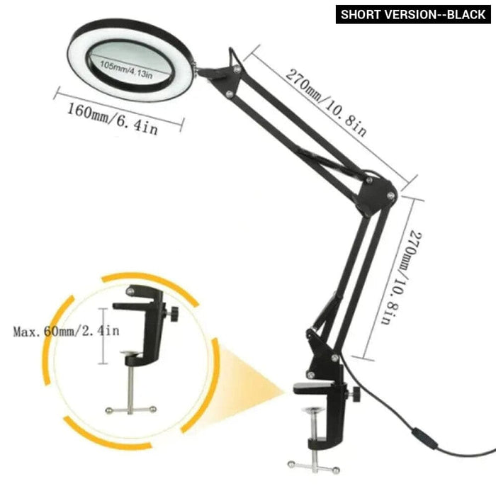 Usb Magnifying Glass with Led Lights 72led