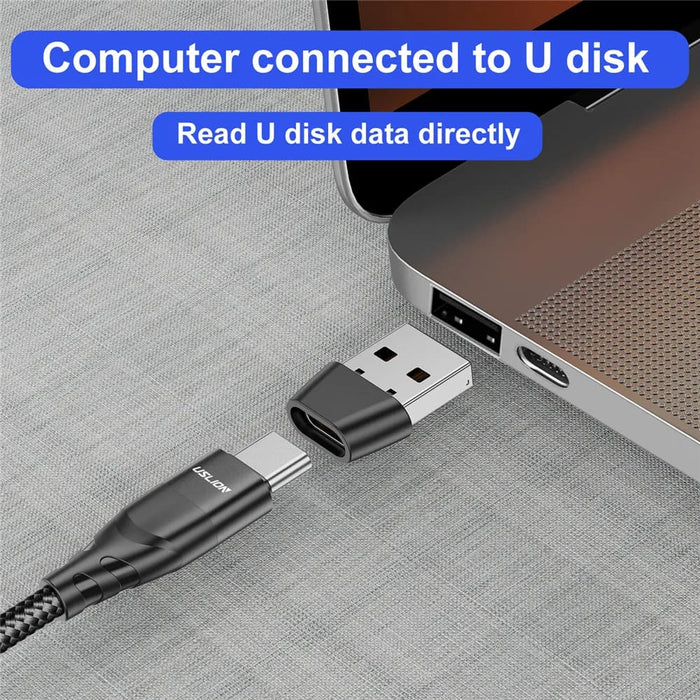 Usb Otg Male to Type c Female Adapter for Macbook/samsung