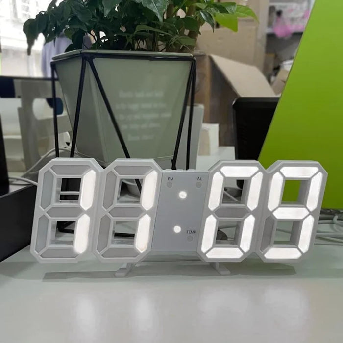 Usb Plug In 3d Led Wall Clock