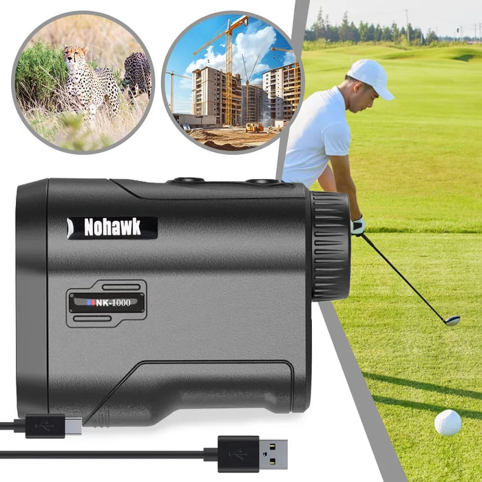 Usb Rechargeable Laser Golf Rangefinder with Slope