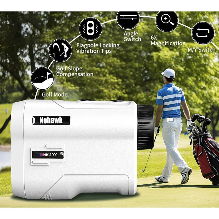 Usb Rechargeable Laser Rangefinder for Golf and Hunting