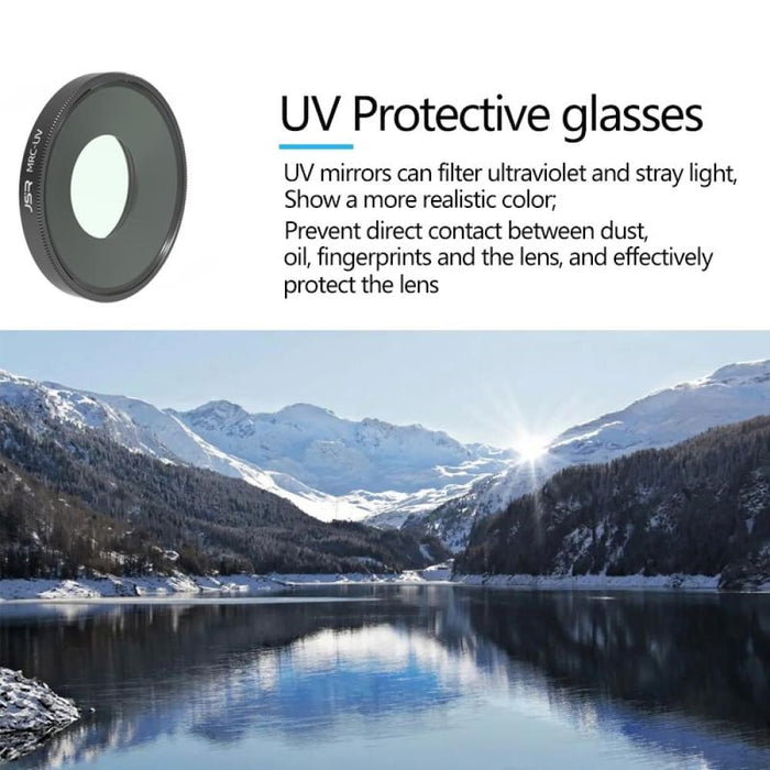 Uv Cpl Nd16 Nd32 Lens Filter for Dji Action 3