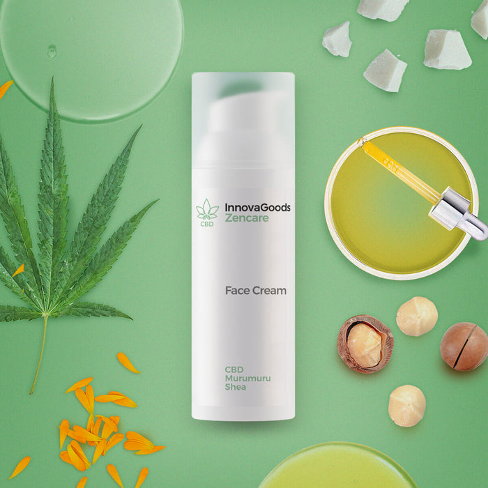 Hydrating Facial Cream Cbd Zencare 50 Ml