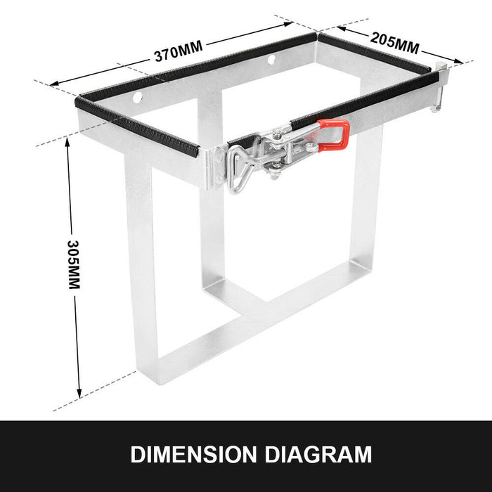 20L Jerry Can Holder Bolt On Galvanized 4X4 Camper Trailer Caravan Offroad