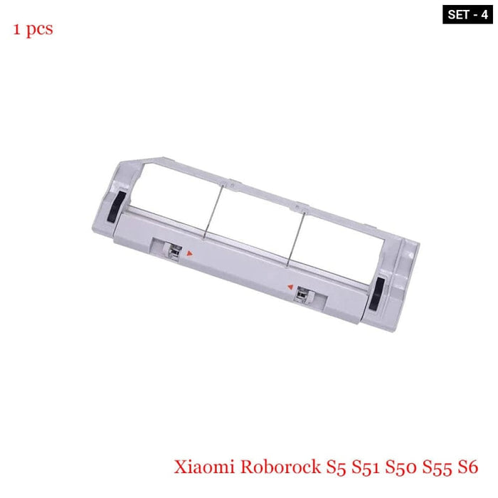 Vacuum Cleaner Dust Box With Side/ Main Brush For Roborock
