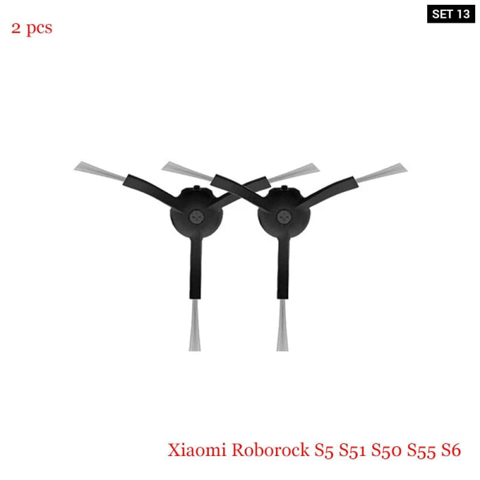 Vacuum Cleaner Dust Box With Side/ Main Brush For Roborock