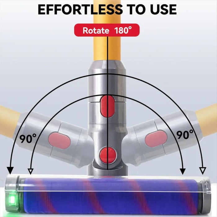 Vacuum Cleaner Floor Brush Head With Green Light For Dyson