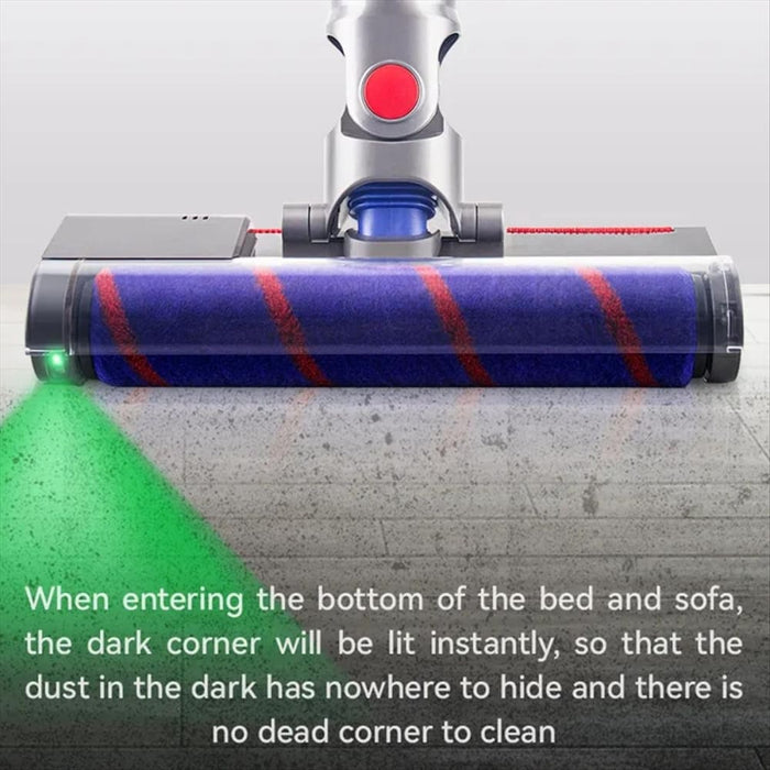 Vacuum Cleaner Floor Brush Head With Green Light For Dyson