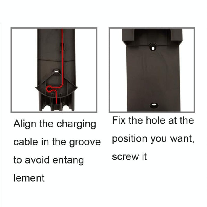 Vacuum Cleaner Hanging Perforated Charging Stand For Dyson