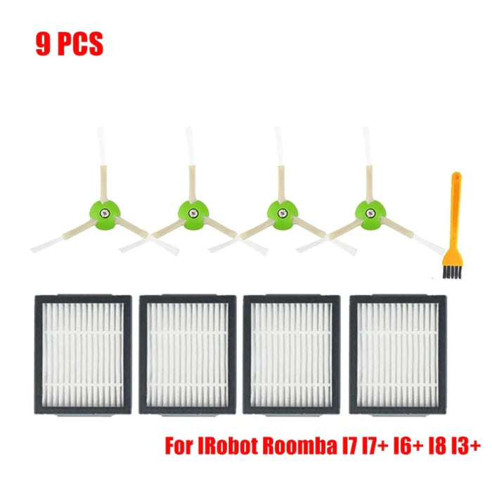 Vacuum Cleaner Hepa Filter And Brush Replacement Set