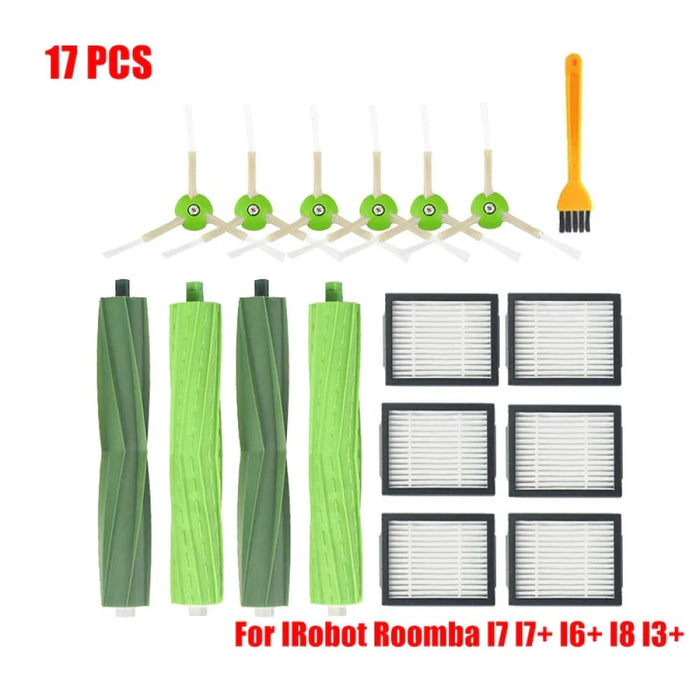 Vacuum Cleaner Hepa Filter And Brush Replacement Set