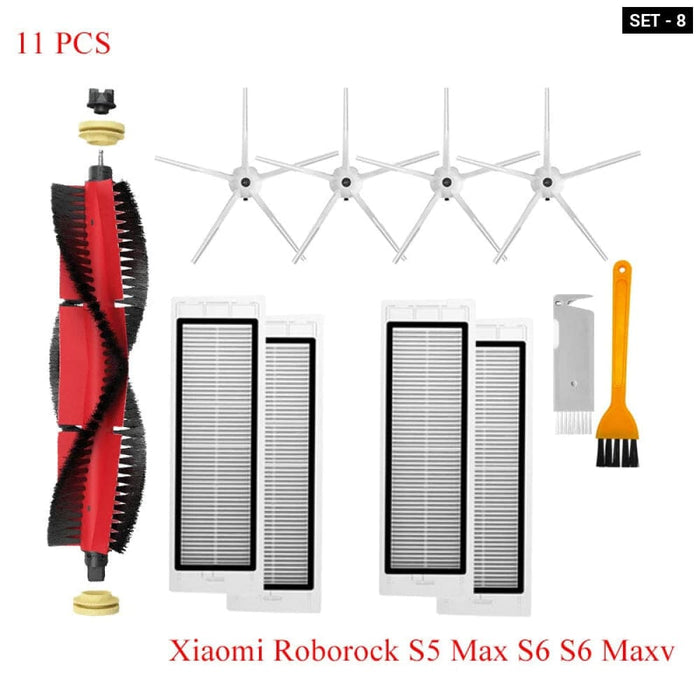 Vacuum Cleaner Replacement Kit With Roller Brush Hepa