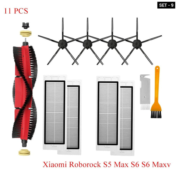 Vacuum Cleaner Replacement Kit With Roller Brush Hepa